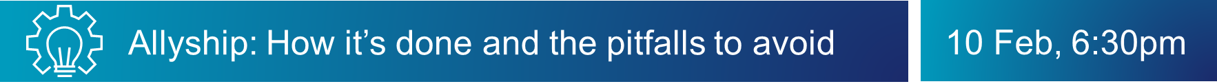 Click for more info on Allyship: How it's done and the pitfalls to avoid