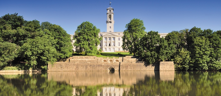 Highfields Lake with Trent Building in the background, University Park