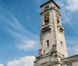 Trent Building with blue skies in the background